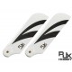 RJX Black and White 95mm Tail CF Blades (B Version)